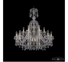 Подвесная люстра Bohemia Ivele Crystal 1403/12+6/300/XL-95 G