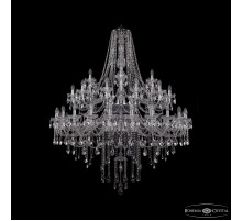 Подвесная люстра Bohemia Ivele Crystal 1415/24+12+6/530/2d Ni