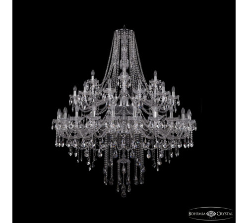 Подвесная люстра Bohemia Ivele Crystal 1415/24+12+6/530/2d Ni Подвесная люстра Bohemia Ivele Crystal 1415/24+12+6/530/2d Ni