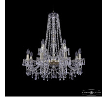 Подвесная люстра Bohemia Ivele Crystal 1403/8+4/240/h-76 G