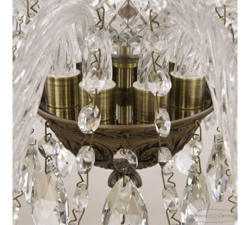 Подвесная люстра Bohemia Ivele Crystal AL16302/8/195 SGB