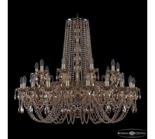 Подвесная люстра Bohemia Ivele Crystal 1402/20+10/400 G M721 Подвесная люстра Bohemia Ivele Crystal 1402/20+10/400 G M721