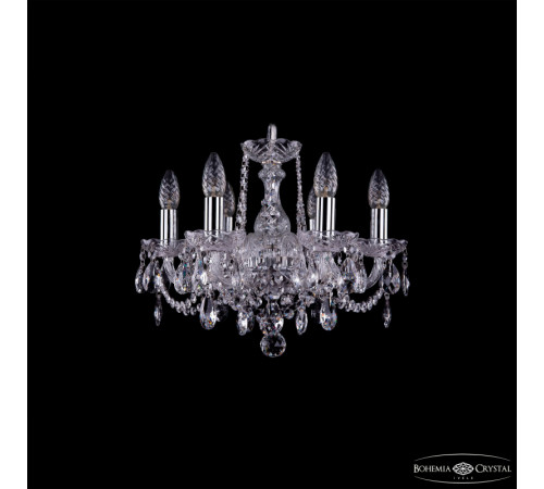 Подвесная люстра Bohemia Ivele Crystal 1402/6/141 Ni Подвесная люстра Bohemia Ivele Crystal 1402/6/141 Ni