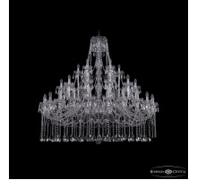 Подвесная люстра Bohemia Ivele Crystal 1413/24+12+6/530 Ni