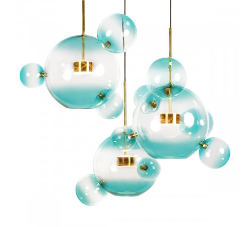 Подвесная люстра Loft IT Bolle 2027-D3 Blue Подвесная люстра Loft IT Bolle 2027-D3 Blue