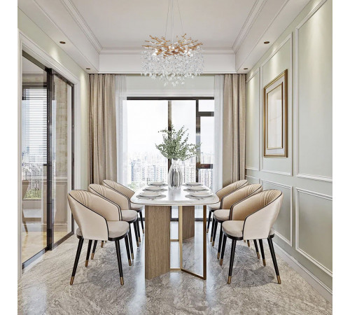 Подвесная люстра Arte Milano Milan 239801/D600/8/B Pa Подвесная люстра Arte Milano Milan 239801/D600/8/B Pa