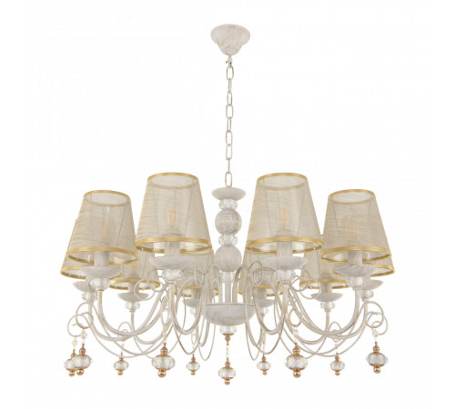 Подвесная люстра Arte Milano 347620/10 WT+G Подвесная люстра Arte Milano 347620/10 WT+G
