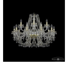 Подвесная люстра Bohemia Ivele Crystal 1409/10+5/300 G