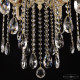 Подвесная люстра Bohemia Ivele Crystal AL79101/8/250 B WMG P Amber/M-1F