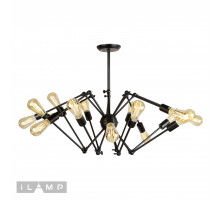 Подвесная люстра iLamp Spider Loft212-16