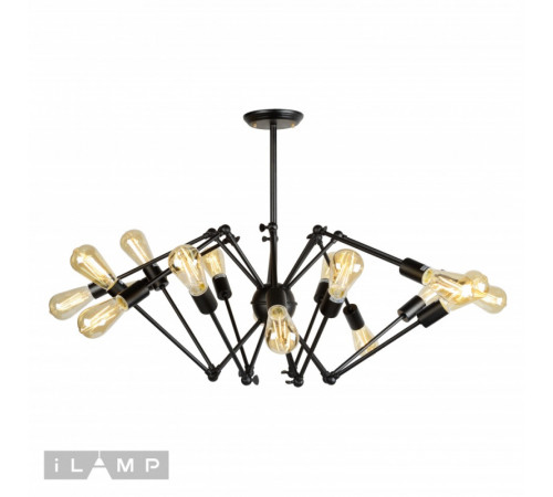 Подвесная люстра iLamp Spider Loft212-16 Подвесная люстра iLamp Spider Loft212-16