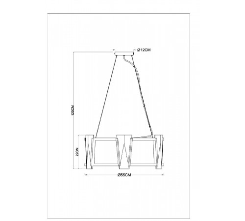 Подвесная люстра Arte Lamp Grato A4079LM-6CC