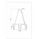 Подвесная люстра Arte Lamp Grato A4079LM-6CC