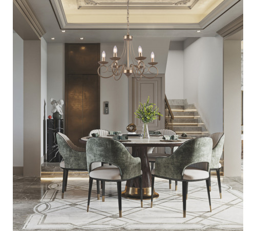 Подвесная люстра Arte Milano 349159/6 CG Подвесная люстра Arte Milano 349159/6 CG