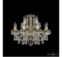 Подвесная люстра Bohemia Ivele Crystal 1410/8+4/195 G V0300 M801