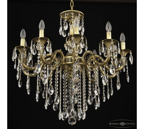 Подвесная люстра Bohemia Ivele Crystal AL79101/10/250 B AGB Подвесная люстра Bohemia Ivele Crystal AL79101/10/250 B AGB