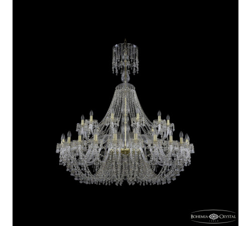 Подвесная люстра Bohemia Ivele Crystal 1410/24+12/530/XL-156 G V0300