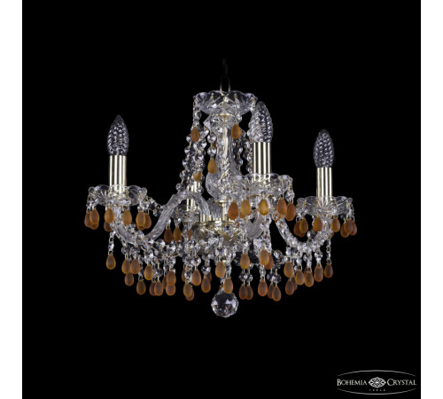 Подвесная люстра Bohemia Ivele Crystal 1410/4/141 G V1003
