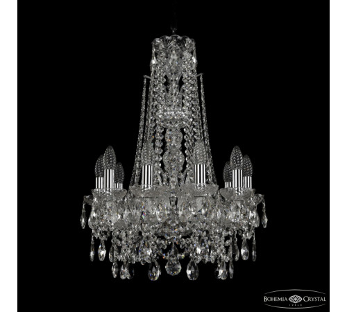 Подвесная люстра Bohemia Ivele Crystal 1411/10/141/XL-66 Ni