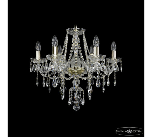 Подвесная люстра Bohemia Ivele Crystal 1415/6/200 G Подвесная люстра Bohemia Ivele Crystal 1415/6/200 G