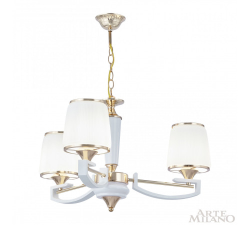 Подвесная люстра Arte Milano Florentia-2457 302457/3 Wh/Gd