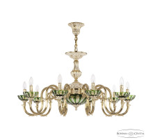 Подвесная люстра Bohemia Ivele Crystal Verona 72203P/10/300 GW P Clear-Green/H-1H