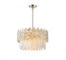 Подвесная люстра Lumien Hall Lizar LH0058/10P-GD-CL