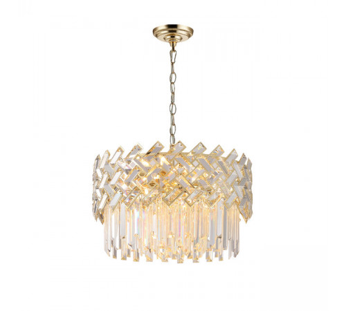 Подвесная люстра Lumien Hall Lizar LH0058/10P-GD-CL Подвесная люстра Lumien Hall Lizar LH0058/10P-GD-CL