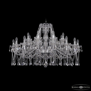 Подвесная люстра Bohemia Ivele Crystal 1413/16+8/400 Ni