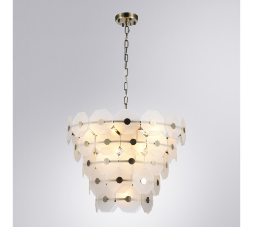 Подвесная люстра Arte Lamp Lambrusco A4069LM-13AB Подвесная люстра Arte Lamp Lambrusco A4069LM-13AB