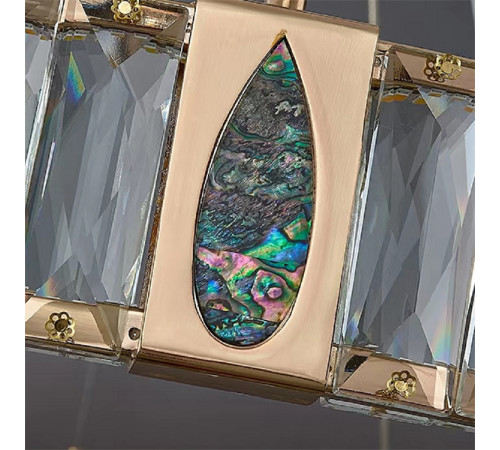 Подвесная люстра Delight Collection D8016P/R/D800 gold/clear Подвесная люстра Delight Collection D8016P/R/D800 gold/clear