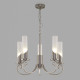 Подвесная люстра Eurosvet 60117/5 никель