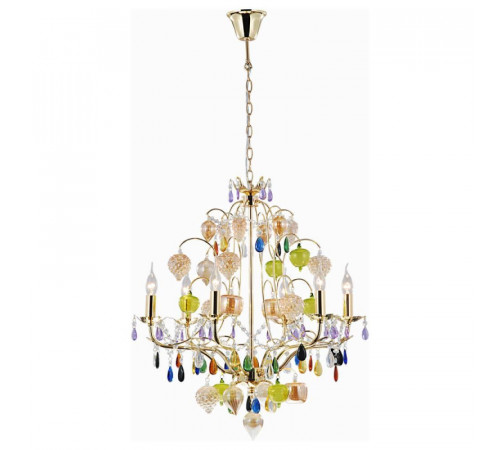 Подвесная люстра Arte Lamp Ricchezza A2011LM-6GO Подвесная люстра Arte Lamp Ricchezza A2011LM-6GO