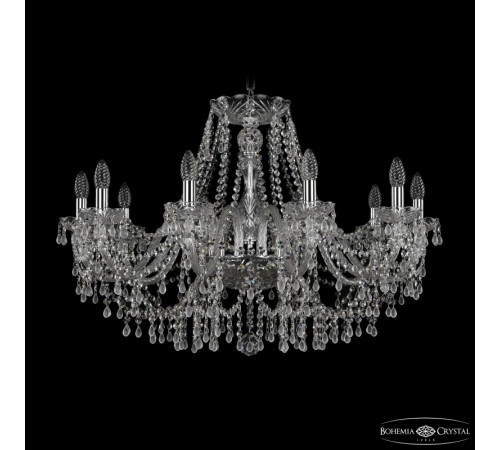 Подвесная люстра Bohemia Ivele Crystal 1410/10/300 Ni V0300 Подвесная люстра Bohemia Ivele Crystal 1410/10/300 Ni V0300