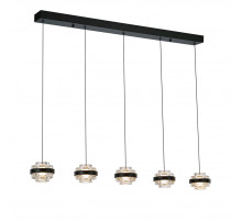 Подвесная люстра Delight Collection Indiana MD22030002-5B black/clear