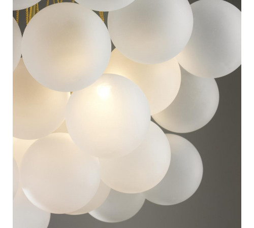 Подвесная люстра iLamp Globe 10099P/3-D800 GL-WH