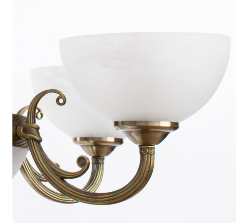 Подвесная люстра Arte Lamp Windsor White A3777LM-6-2AB Подвесная люстра Arte Lamp Windsor White A3777LM-6-2AB