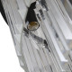 Подвесная люстра Delight Collection 1920s Odeon KR0387P-6 black/clear