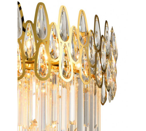 Подвесная люстра Natali Kovaltseva NAVIS 76019/10C GOLD Подвесная люстра Natali Kovaltseva NAVIS 76019/10C GOLD
