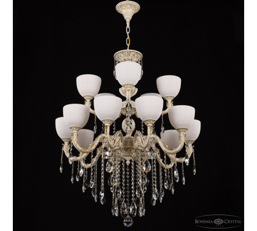 Подвесная люстра Bohemia Ivele Crystal AL79101/10+5/250/2D B WMG P1 U Line