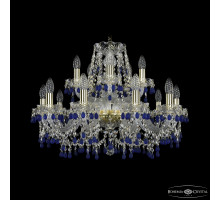 Подвесная люстра Bohemia Ivele Crystal 1410/10+5/240 G V3001