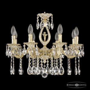 Подвесная люстра Bohemia Ivele Crystal Verona 72402/8/175 A GW FA10S
