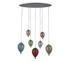 Подвесная люстра Ideal Lux Clown SP7 Color 100937