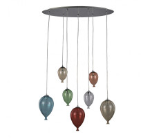 Подвесная люстра Ideal Lux Clown SP7 Color 100937