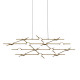Подвесная люстра DeLight Collection Molecular MD18001067-14A black/gold