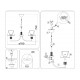 Подвесная люстра Ambrella Light High Light Classic LH71217