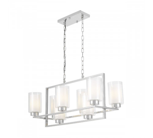 Подвесная люстра Lumina Deco Lino LDP 1239-8 CHR Подвесная люстра Lumina Deco Lino LDP 1239-8 CHR
