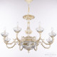 Подвесная люстра Bohemia Ivele Crystal AL78101P/8/250 WMG P Clear/M-1G