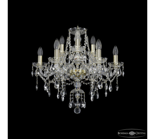 Подвесная люстра Bohemia Ivele Crystal 1415/6+3/200 G