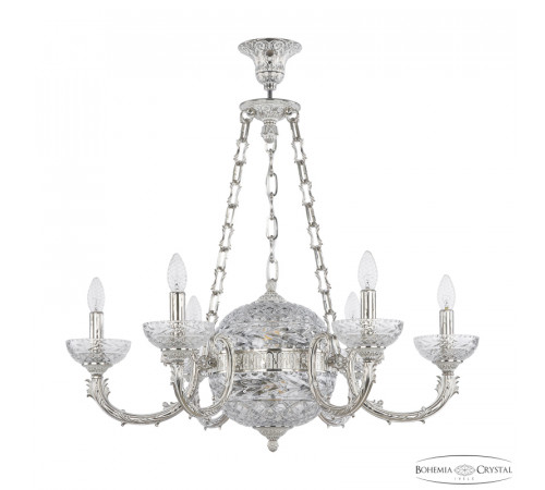 Подвесная люстра Bohemia Ivele Crystal Florence 71009P/6/210 NW P Clear/M-1F Подвесная люстра Bohemia Ivele Crystal Florence 71009P/6/210 NW P Clear/M-1F